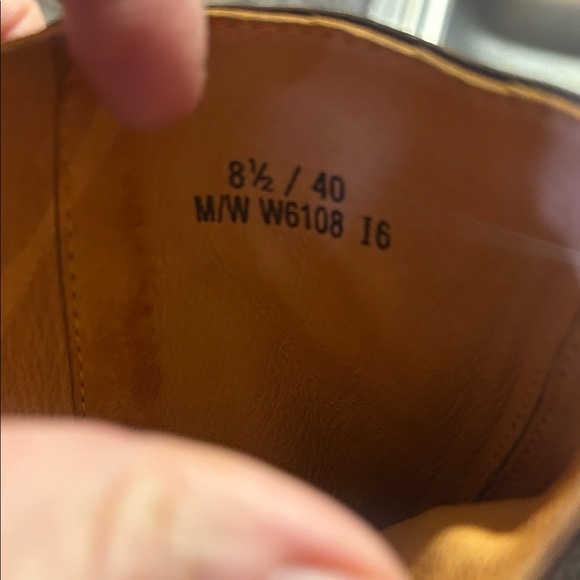 Born Brown Leather Lace-Up Boots - Picture 9 of 10